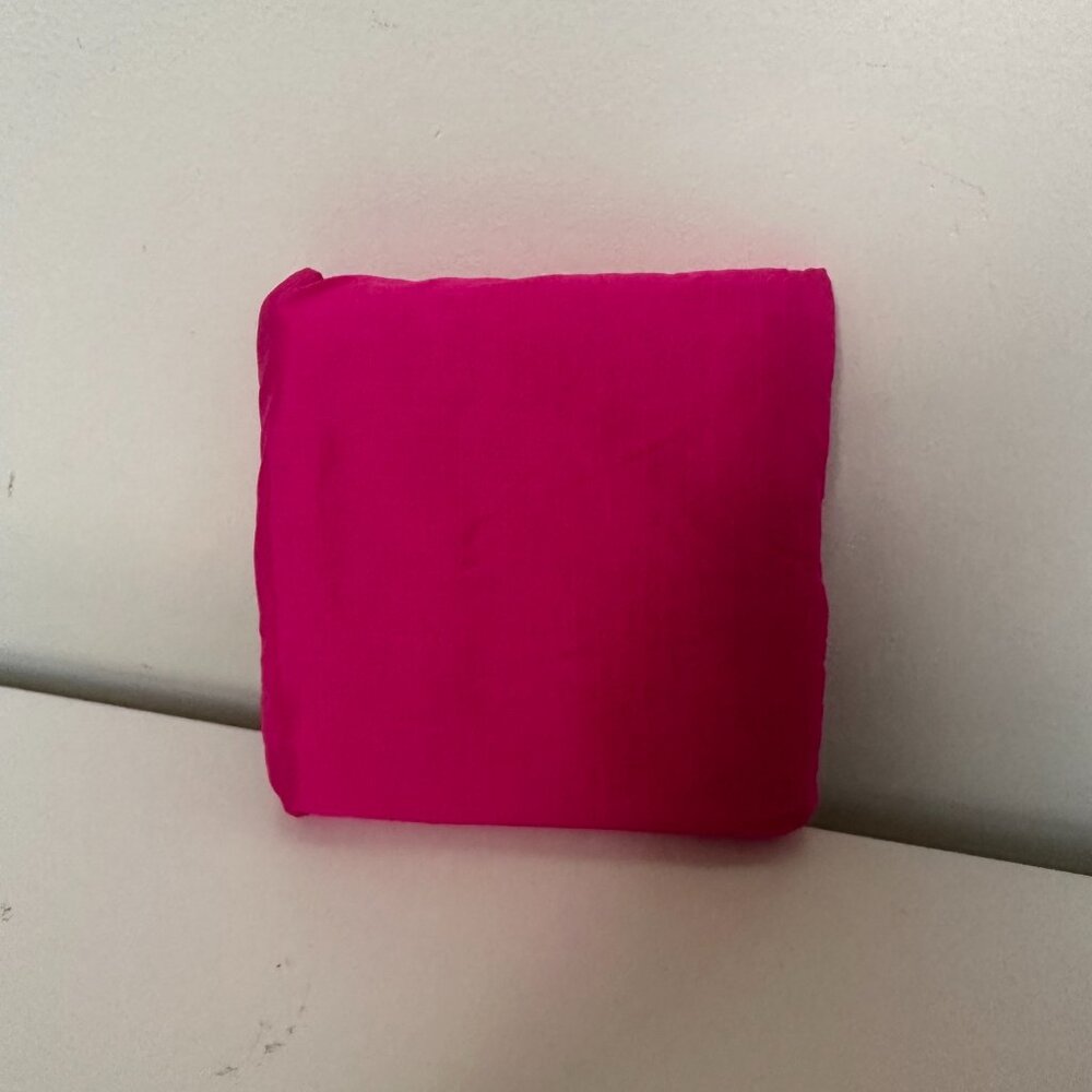 BAGGU Standard Reusable Foldable Shopping Bag - Pink 'Primrose' NWOT - Picture 2 of 5